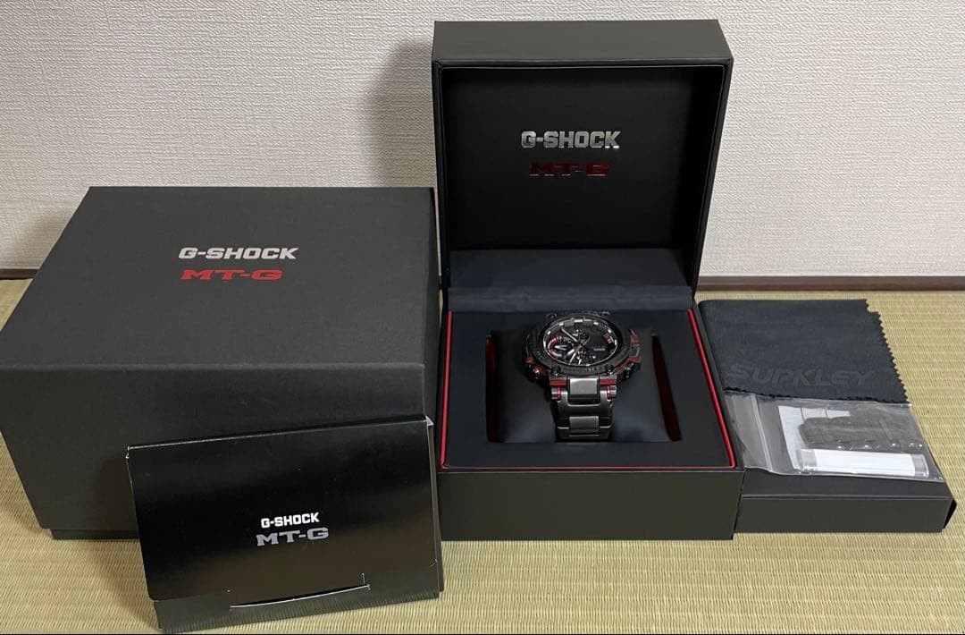 G-Shock MT G Black Red No.gs4804