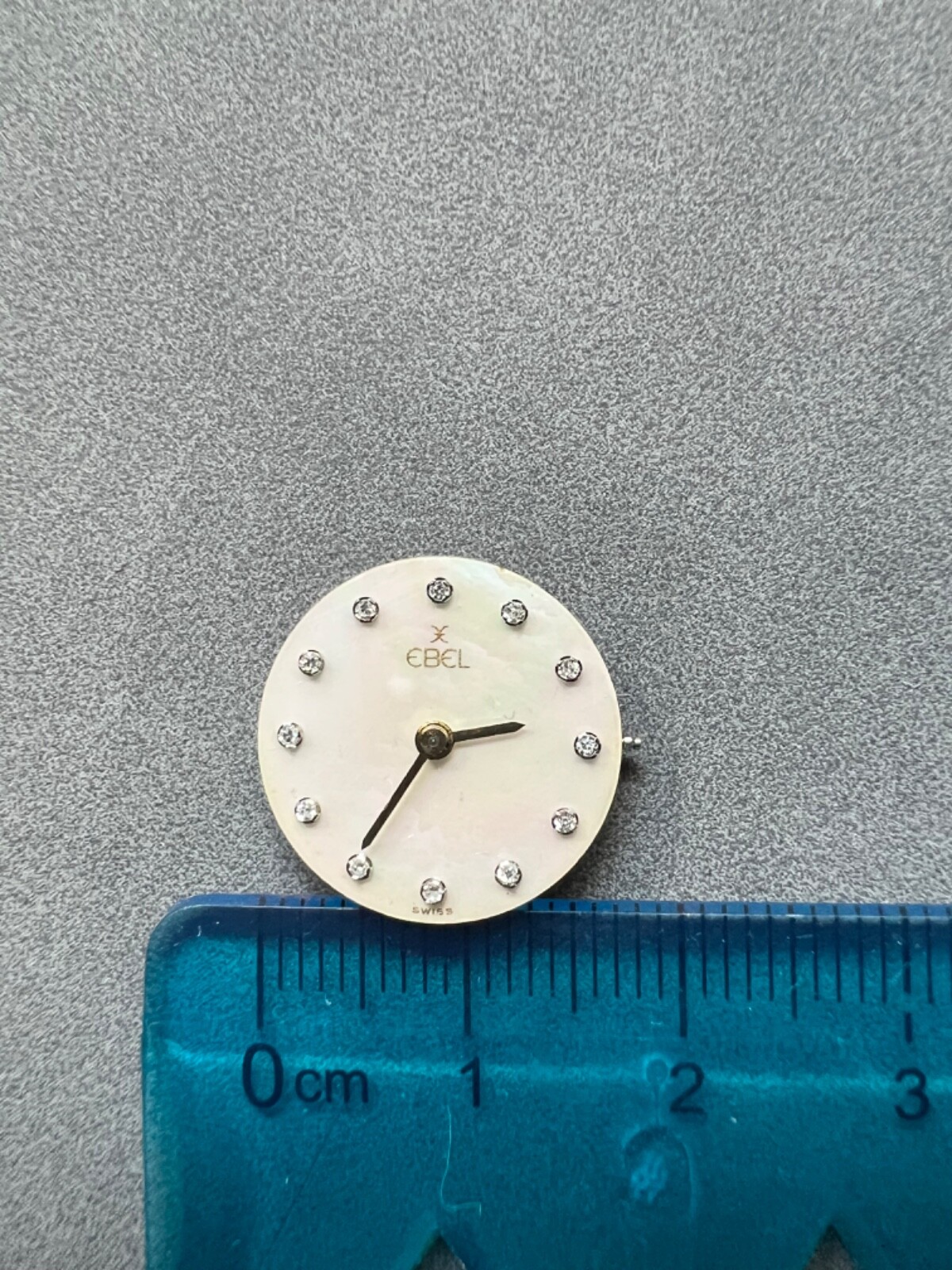 Factory Ebel 18k Classique Wave Gold Parts 1057901 Bezel Screws Band Case Crown