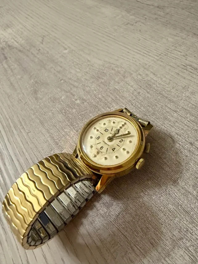 Vintage Wittnauer brail watch