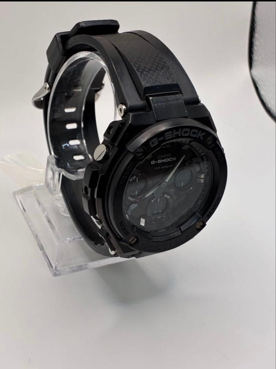 Beautiful Condition Tough Solar CASIO G SHOCK G STEEL GST S100G 1B Black