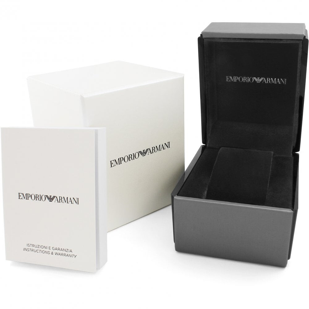 NEW EMPORIO ARMANI AR2473 RENATO NAVY BLUE MEN’s WATCH – 2 YEARS WARRANTY