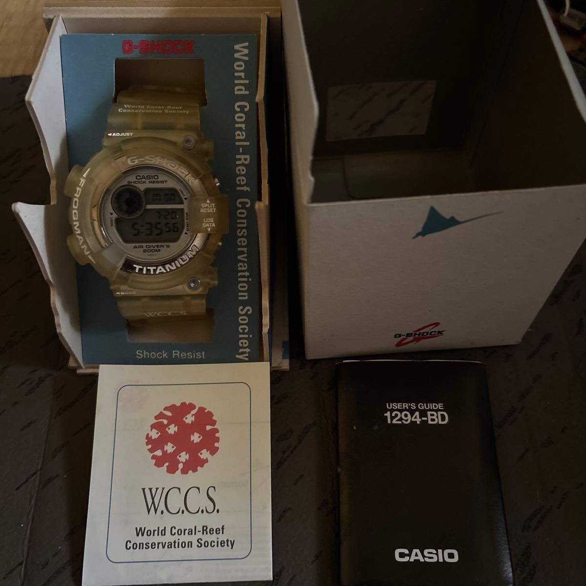 CASIO G SHOCK FROGMAN W.C.C.S. DW 8201WC 9T Limited Model
