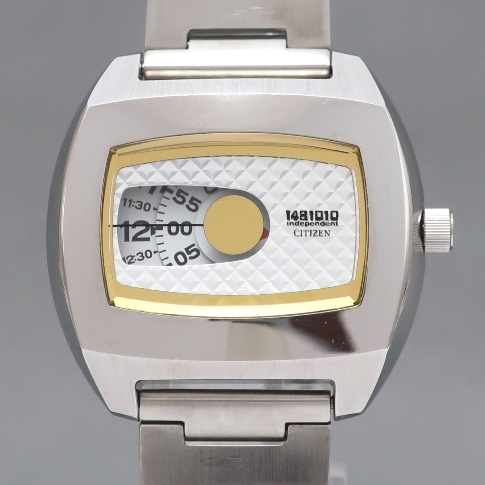Vintage Rare Citizen Independent 1481010 Jumping Hour 6038-L 16258 7.87 in