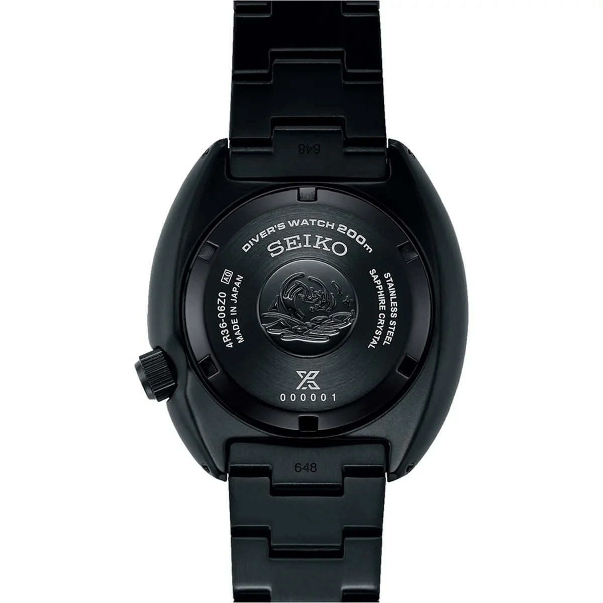 Seiko Men’s Prospex Turtle Automatic Black Watch – SRPK43K1 NEW