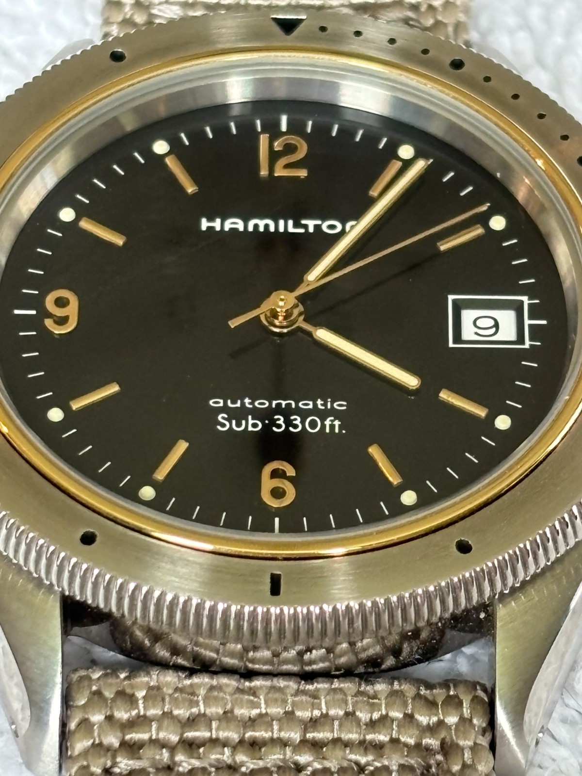 Hamilton Automatic Sub 330ft watch ref 9858