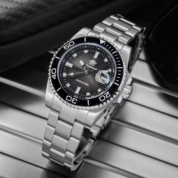Addiesdive men’s diver 200m stainless steel watch
