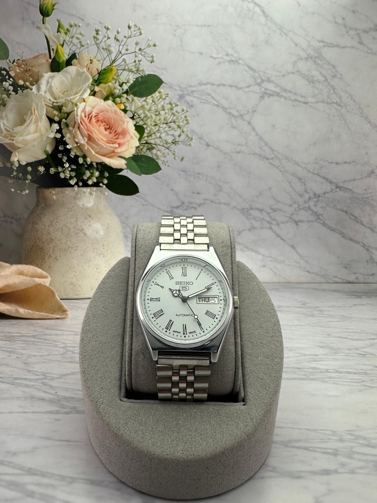 Vintage Seiko 5 Automatic 6309A 17 Jewels D/D Japan made Man’s Wrist Watch