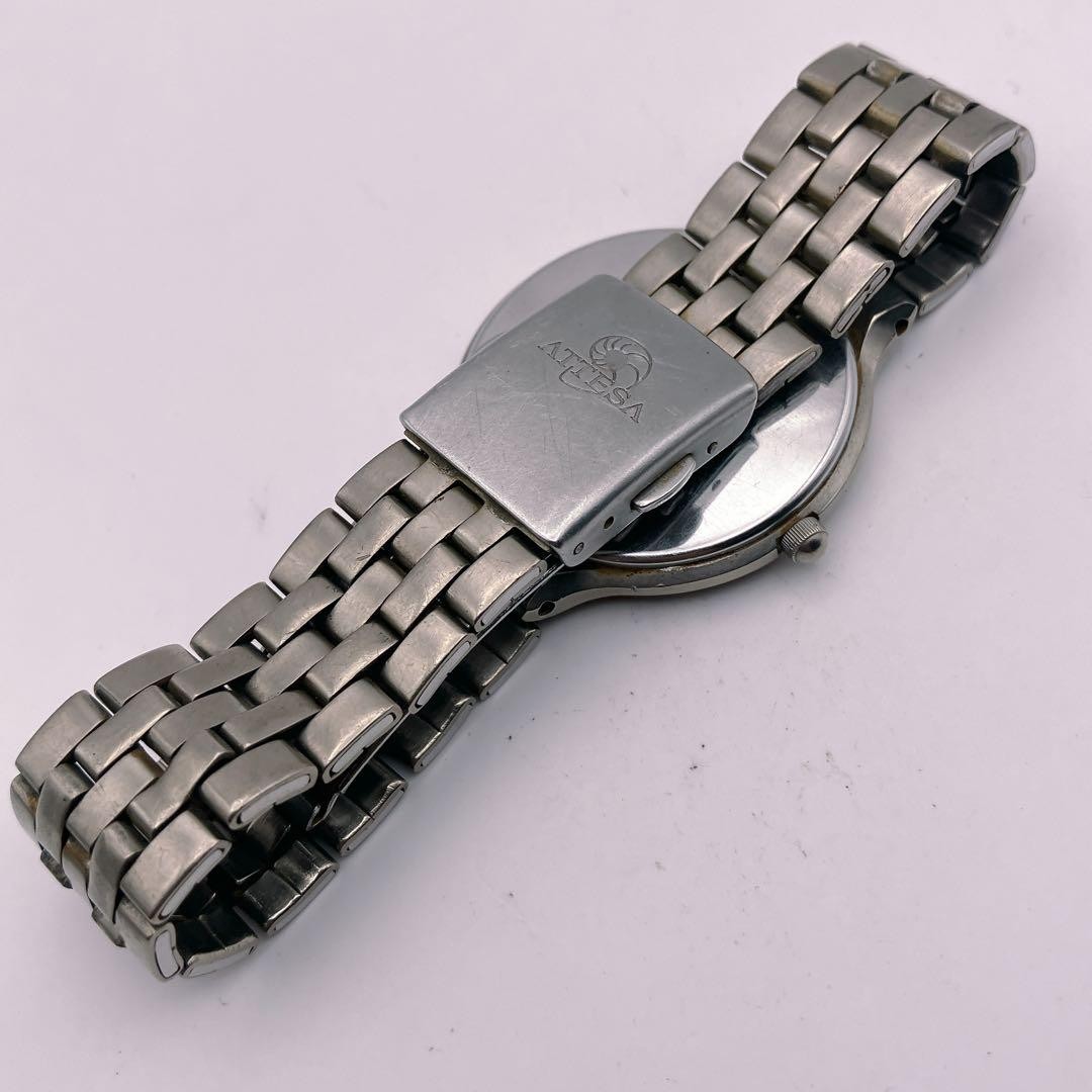 CITIZEN ATTESA Titanium 10BAR,working conditionbattery replaced,W6A4 From Japan