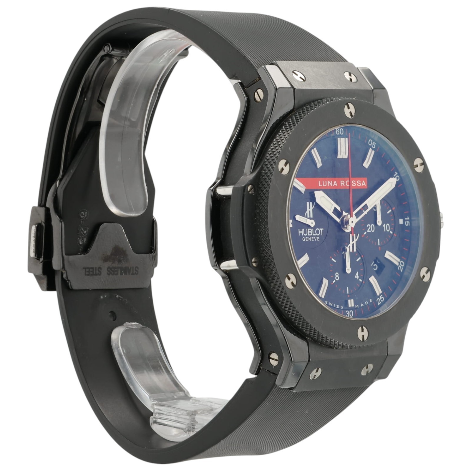 Hublot Big Bang Luna Rossa Black Dial Ceramic 44mm Automatic 301.CM.131.RX.LUN06