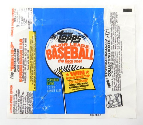 (3) 1983 Topps Baseball Wax Wrapper ~ 3-Different Variations
