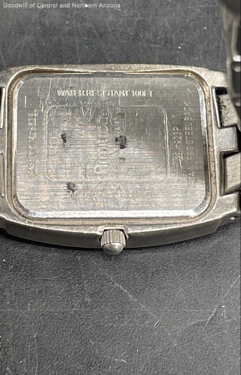 Armitron 20/1923P Formal Date Silver Tone Men’s Watch