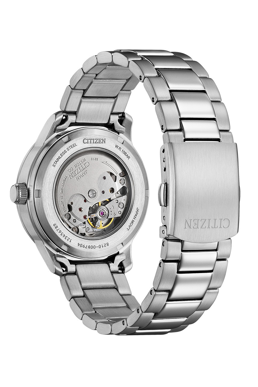NEW CITIZEN MAN’S BRONZE DIAL AUTOMATIC 40MM STAINLESS STEEL WATCH NJ0191-83X