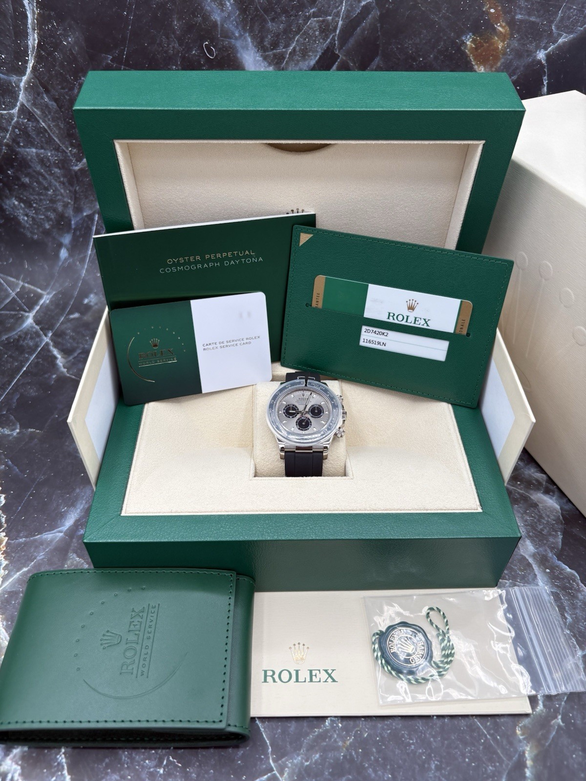 Rolex Daytona ghost 116519ln Complete Set – Under Factory Rolex Warranty 2028
