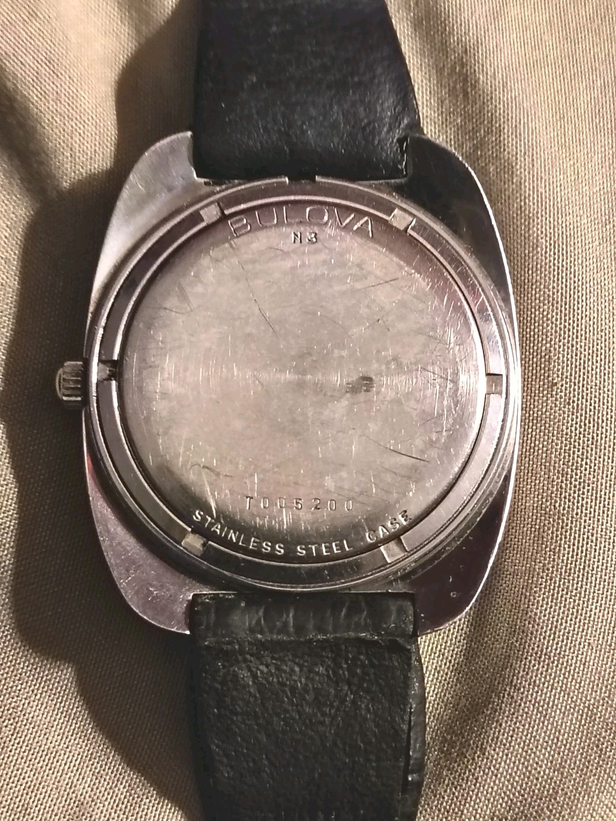 RARE RAKETA TV USSR Watch Day/Date Wrist Soviet Vtg Square PChZ Collectible