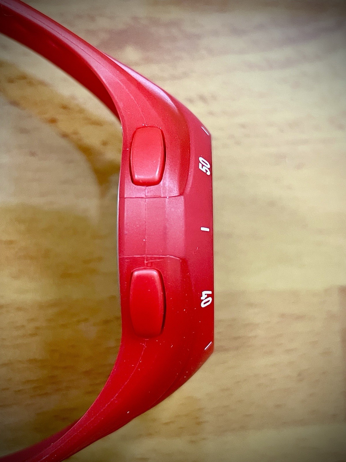 PUMA Women’s Watch P6023- Puma 3 LCD, Red Tone Polycarbonate – New!