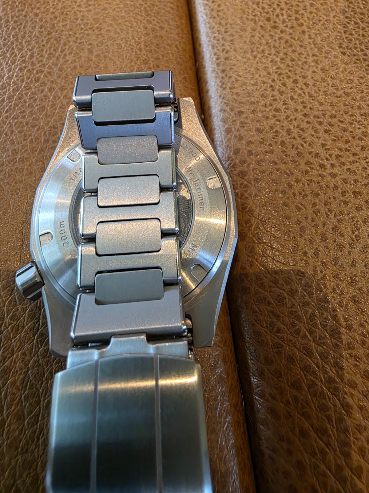 RARE ZELOS THRESHER AVENTURINE 41MM EXCELLENT COND. Full Set w/ Zelos watch roll