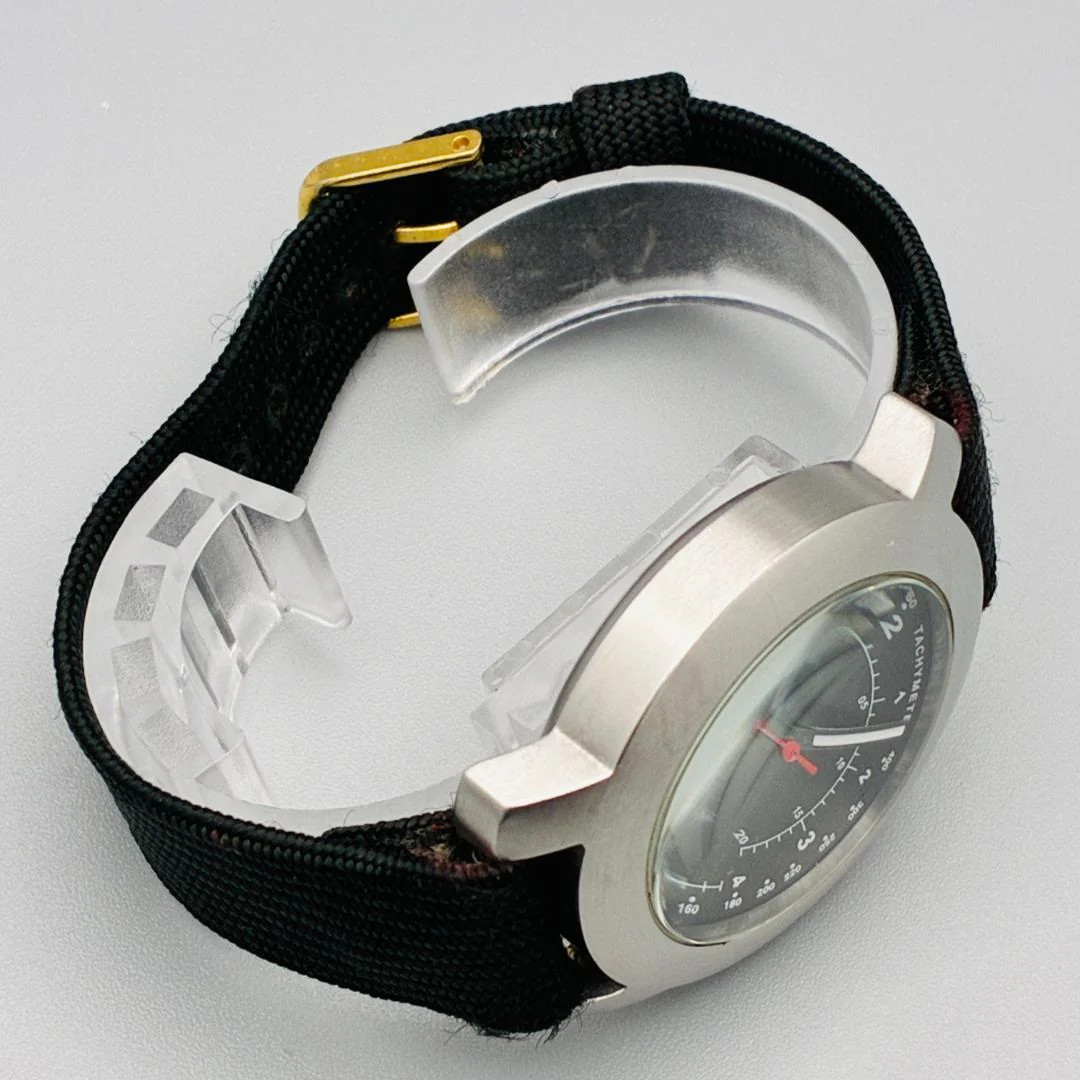 BOSE Quartz 38mm Black Red Hand Watch