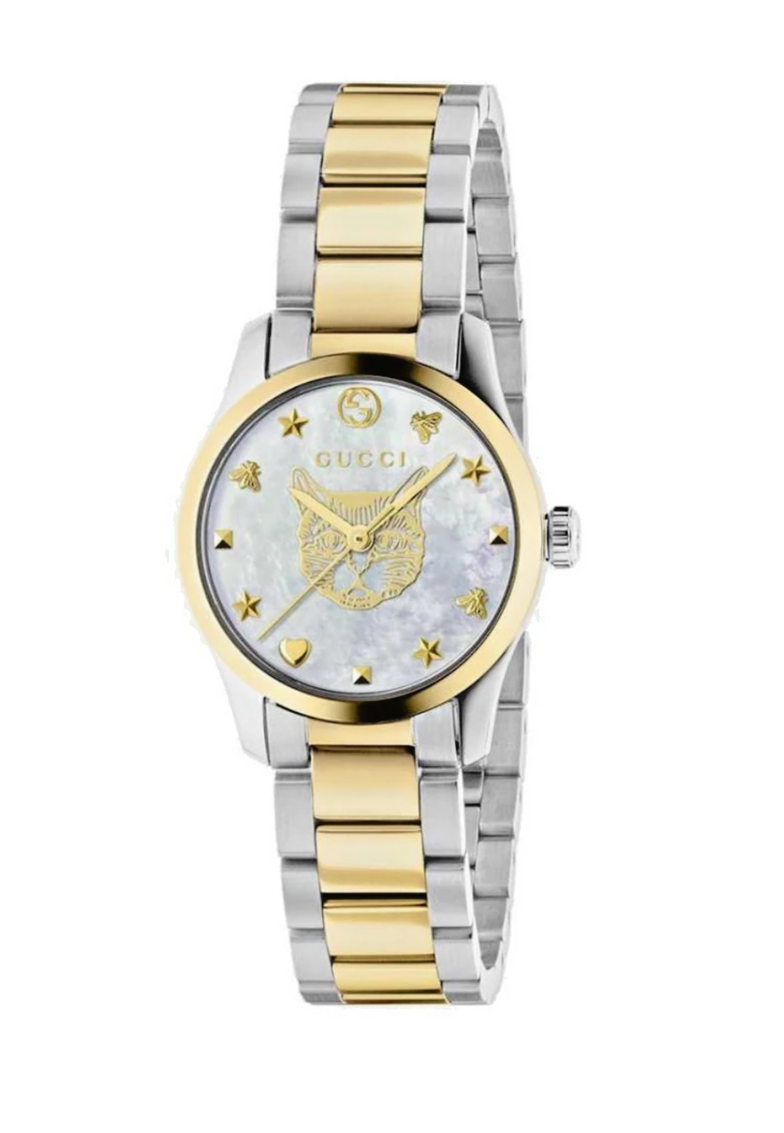 Gucci G-timeless YA1265012 27mm Stainless Steel Case and Band Women’s Watch