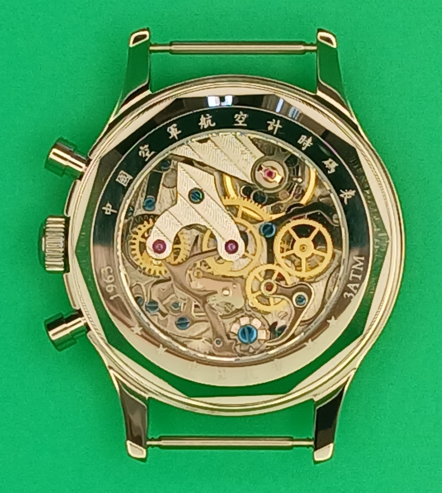 Seagull 1963, 38 mm Manual w/ Sapphire Crystal, US Seller, Fast Shipping!