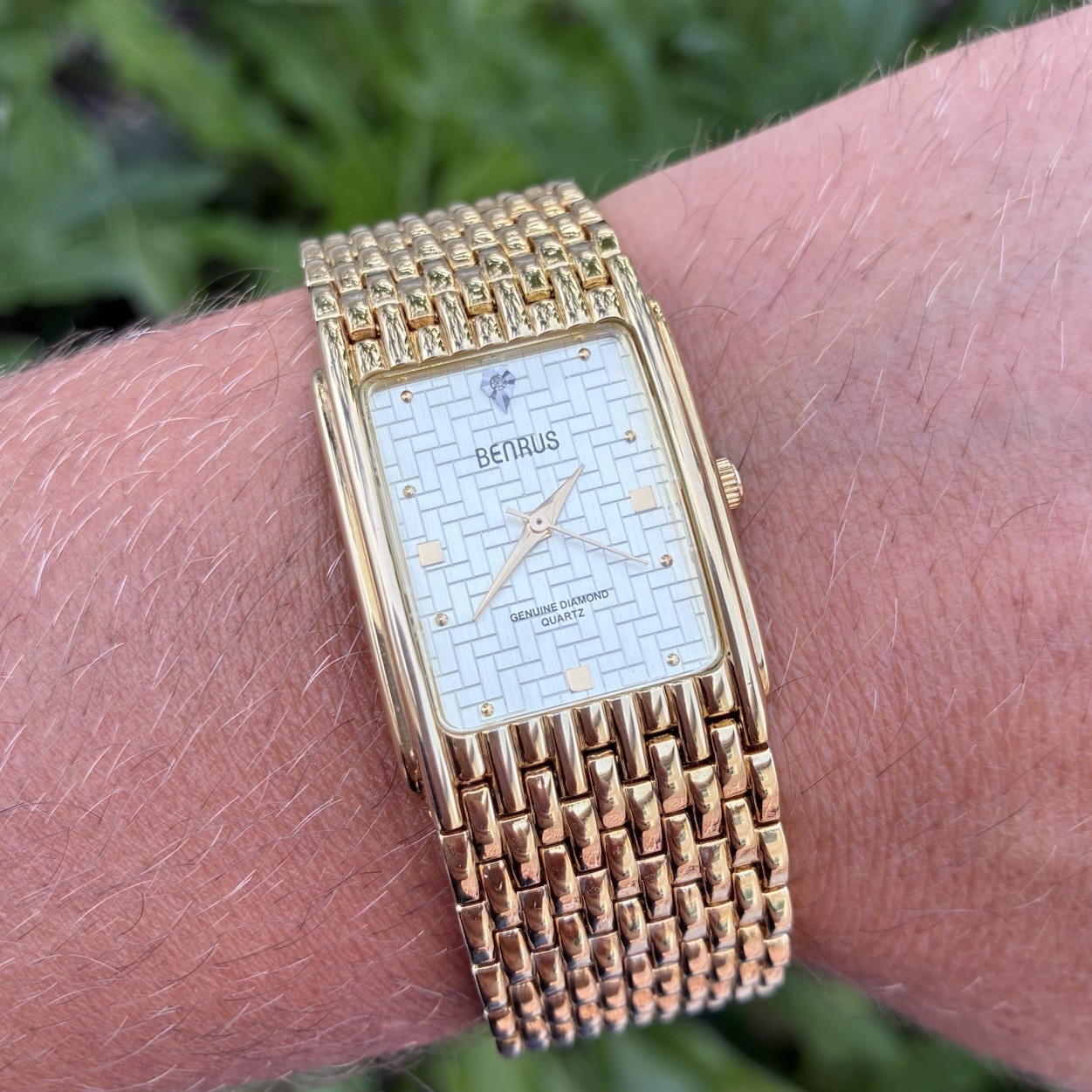 STUNNING Benrus Men’s Tank Watch Read Description