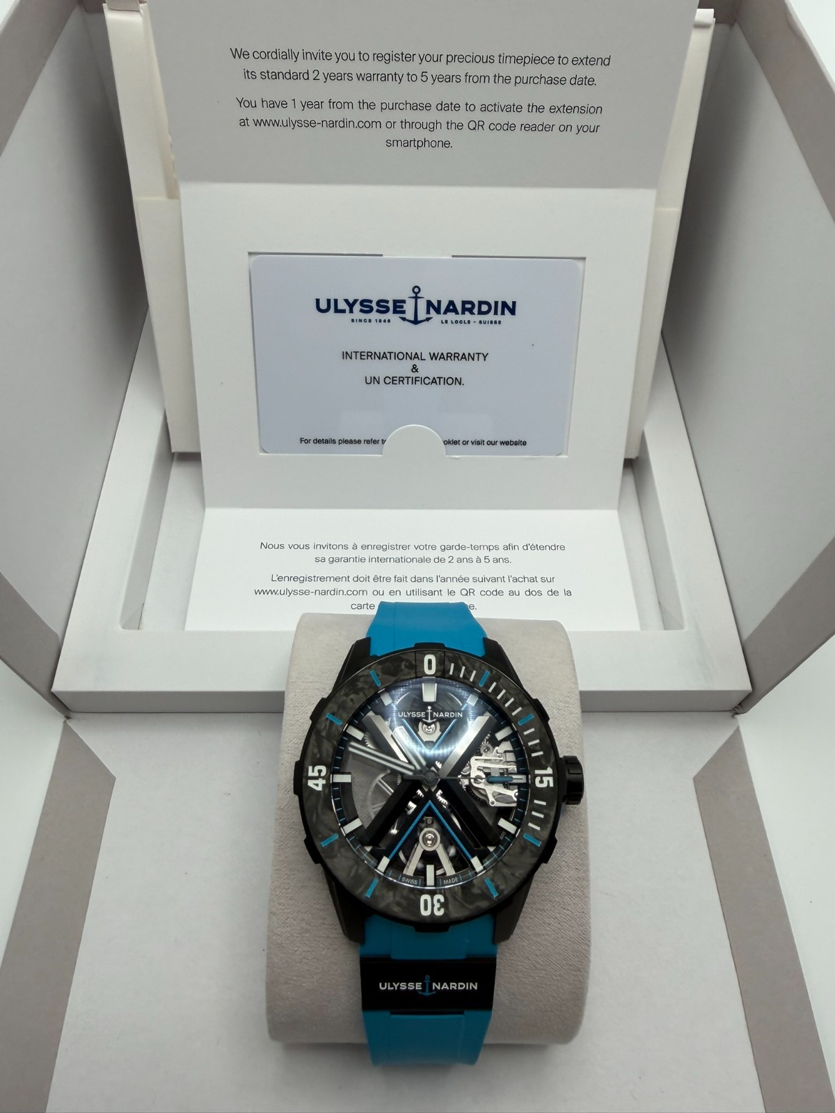 Ulysse Nardin Diver X Skeleton Azure 3723-170-2B/3A