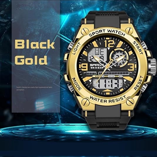 Reloj Para Hombre Relojes De Cuarzo Reloj Militar Digital Deportivo De Buceo NEW