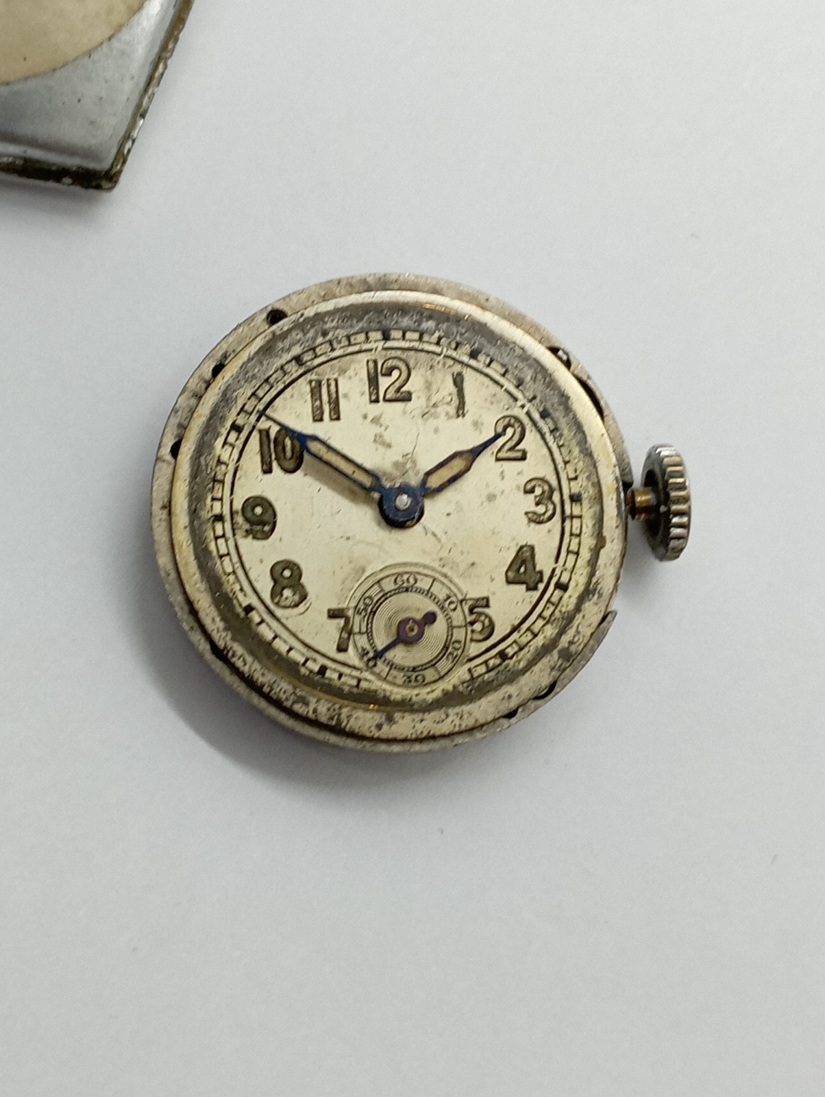 Vintage Tank Watch Cal. Cupillard 233 From 1920’s Military Working Very Well