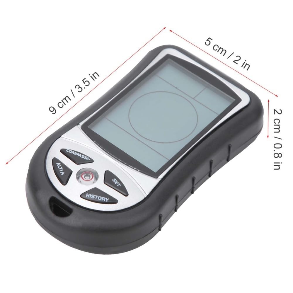 – Electronic Weather Forecast Barometer Thermometer with LED Backlight for Hi…