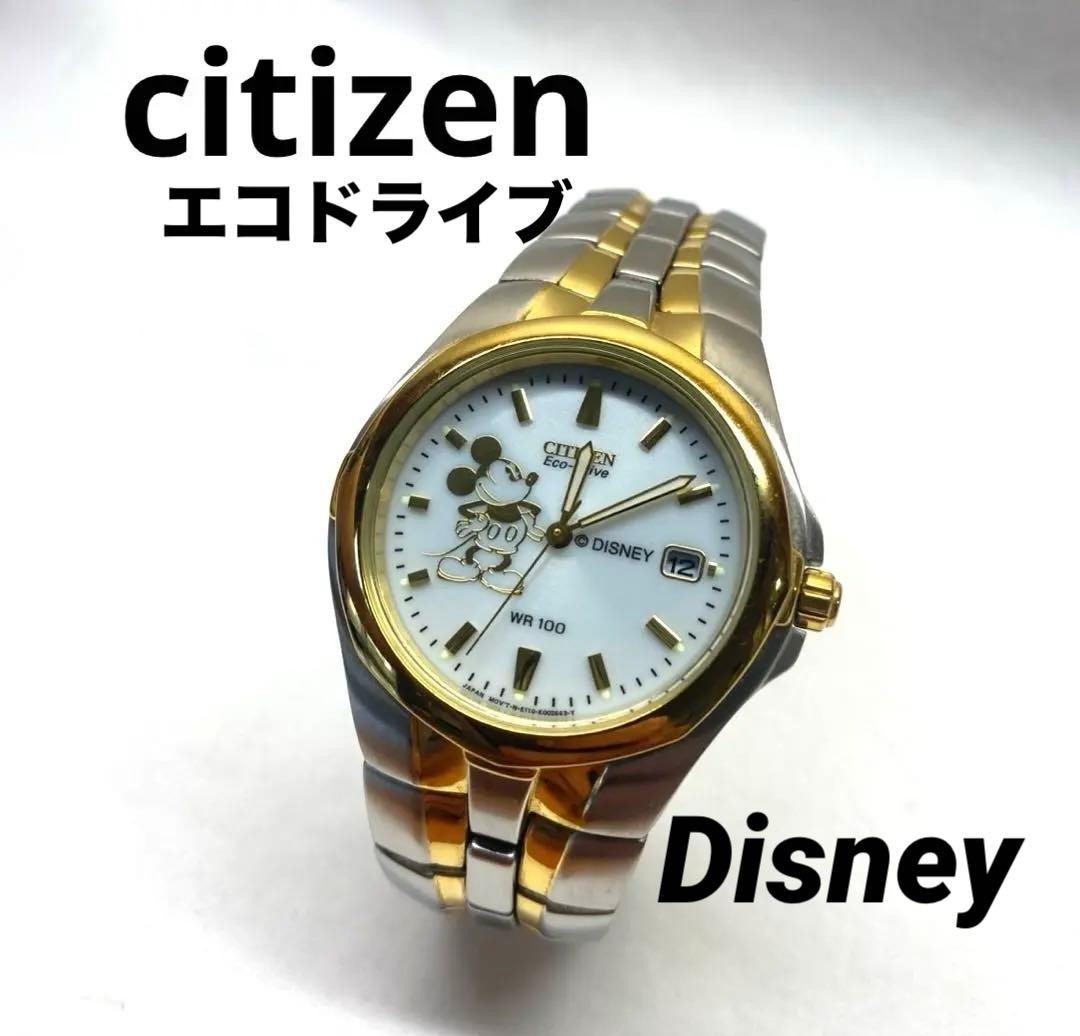 [Excellent Condition] CITIZEN Eco-Drive Disney E111-K15699