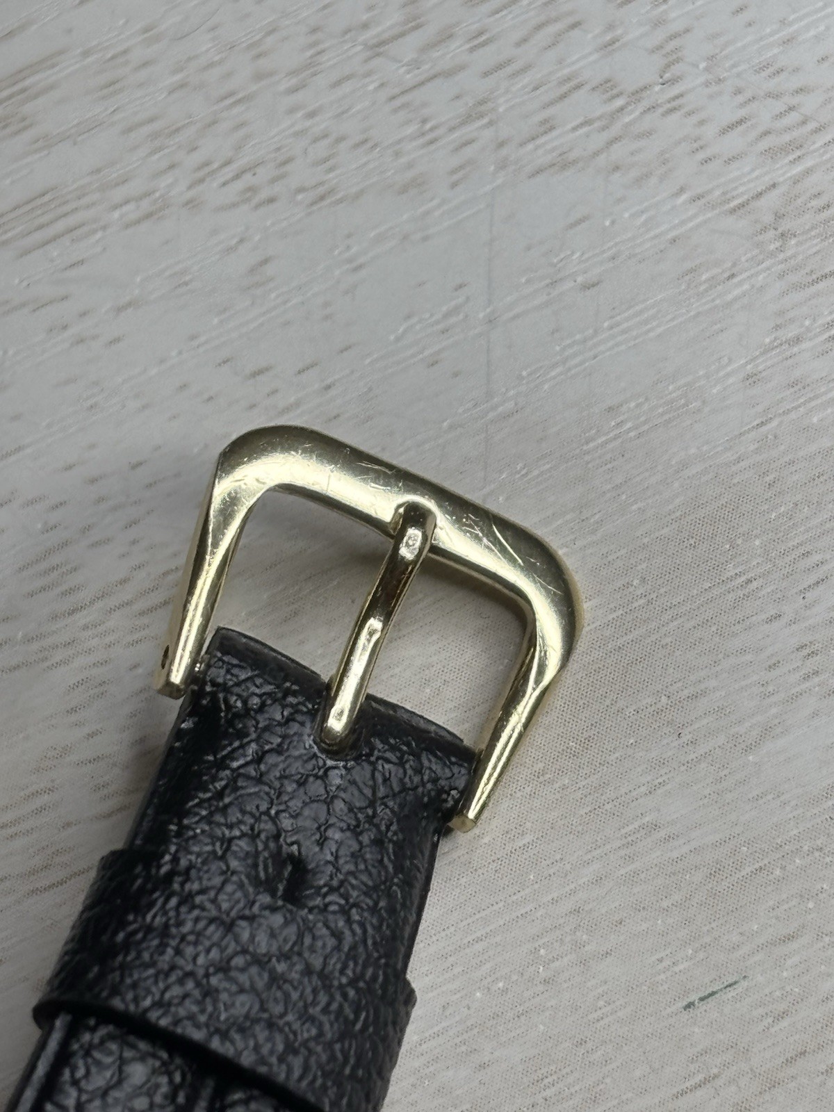 Vintage Must De Cartier Tank Quartz 23.5×30.5mm | Black/Gold Roman Dial Working!