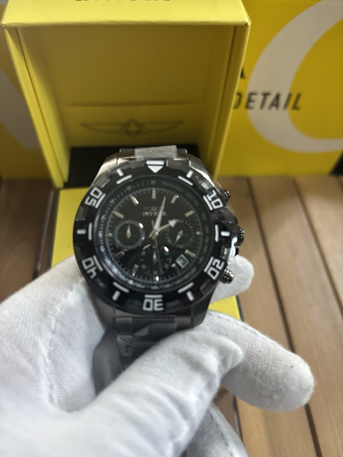 Invicta Specialty Knox Men’s Watch-46mm, Black Gunmetal.