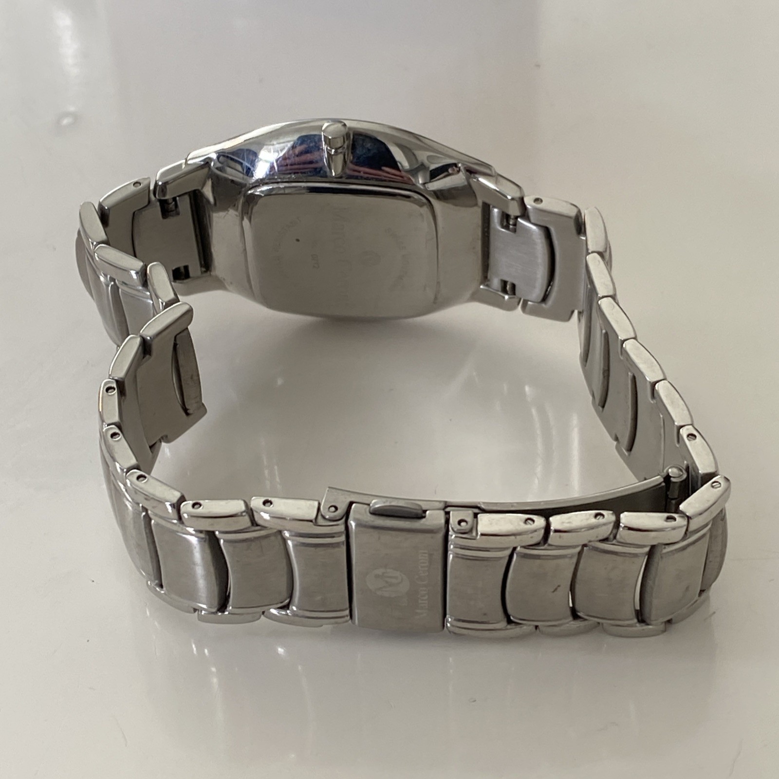 Marco Ceroni Swiss Made Mens Watch nice condition and with new battery fit 18cm