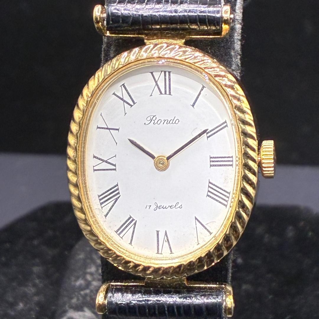 Rondo hand wound 24mm ladies’ watch antique 17 jewels