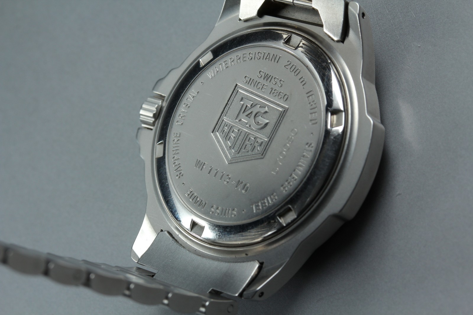 TAG HEUER Professional 200M WF1113-K0 Quartz Blue Men’s Watch