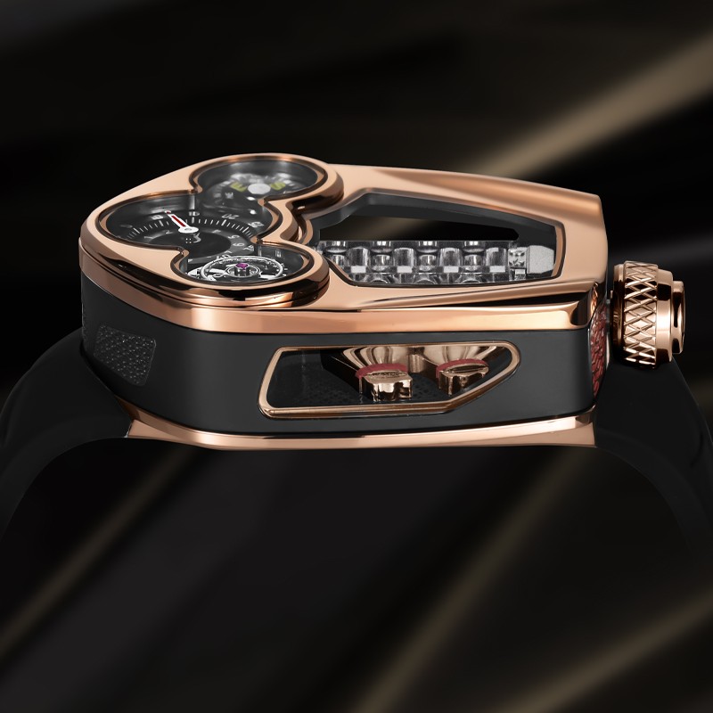 2025 PINDU Engine Series Personality Leisure Barrel Hollow Men’s Quartz Watch
