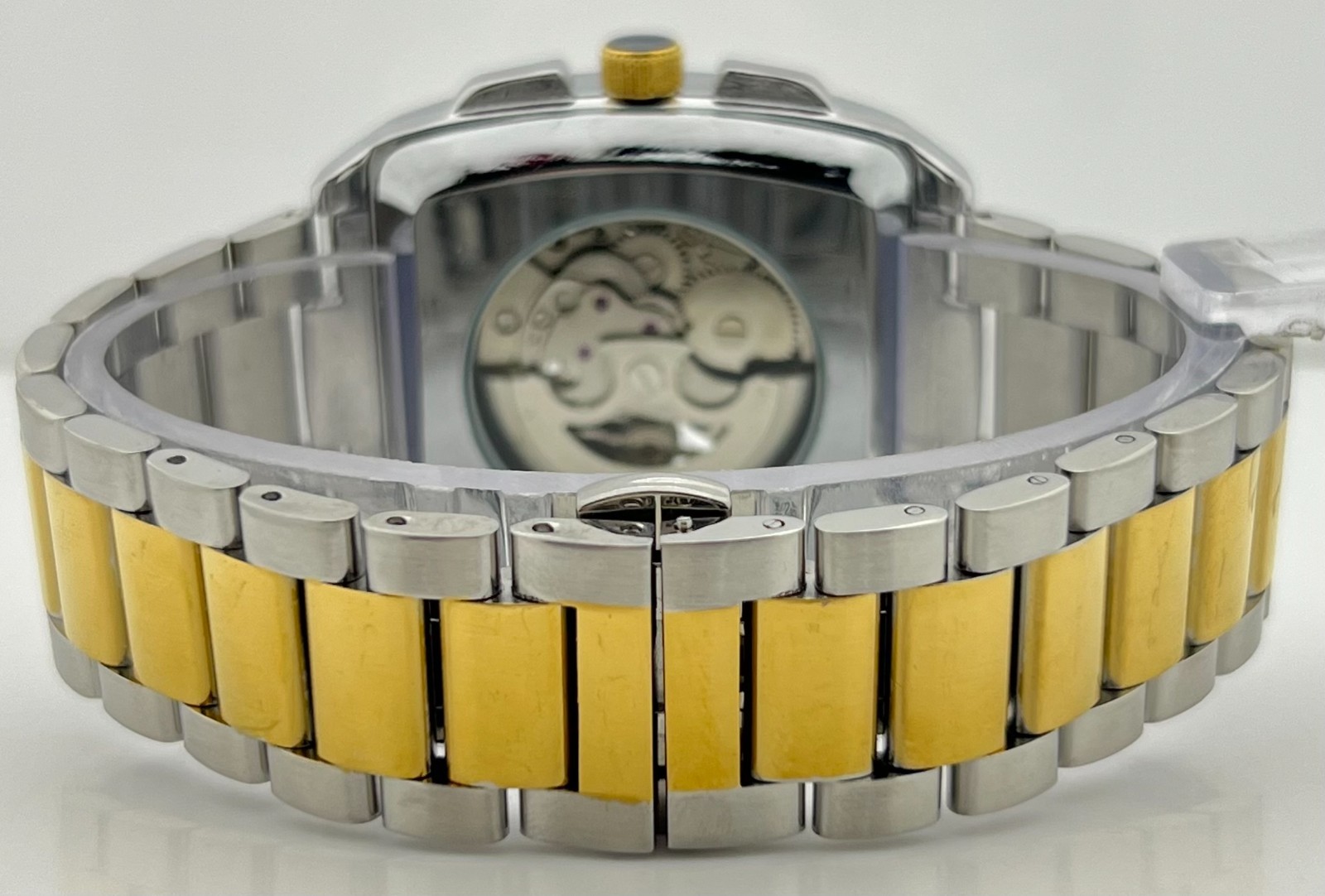 Premium Men’s Versace Dominus Skeleton Automatic White Dial Perfect Wristwatch
