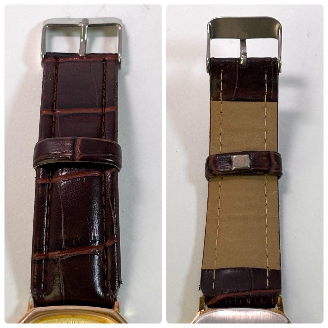 New Battery Running Seiko Vintage Watch Matte Dial Square Wristwatch