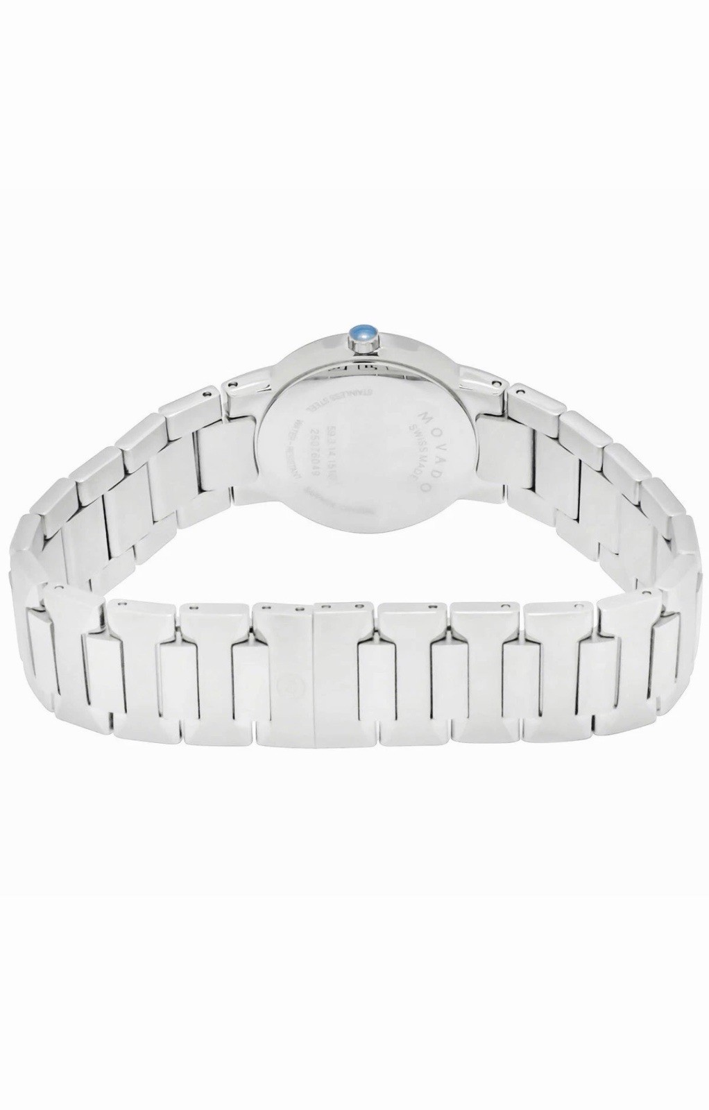 Movado Museum Women’s Quartz Black Dial Silver Stainless Steel Bracelet 28mm