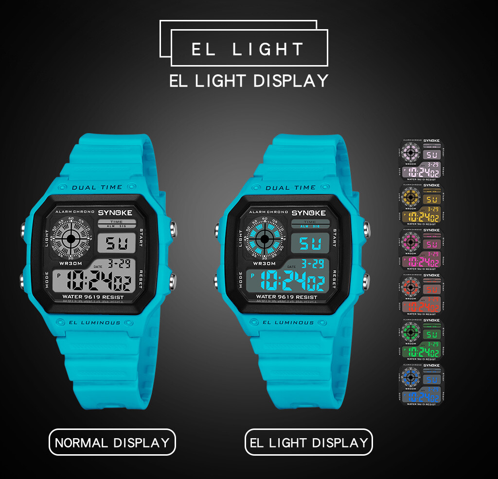 Waterproof Digital Sports Men Women Watch Military Tactical Wristwatch Best Gift