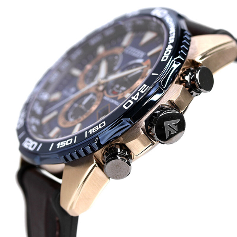 Citizen Promaster Land CB5039-11L Eco-Drive Leather Band Direct Flight Men Watch