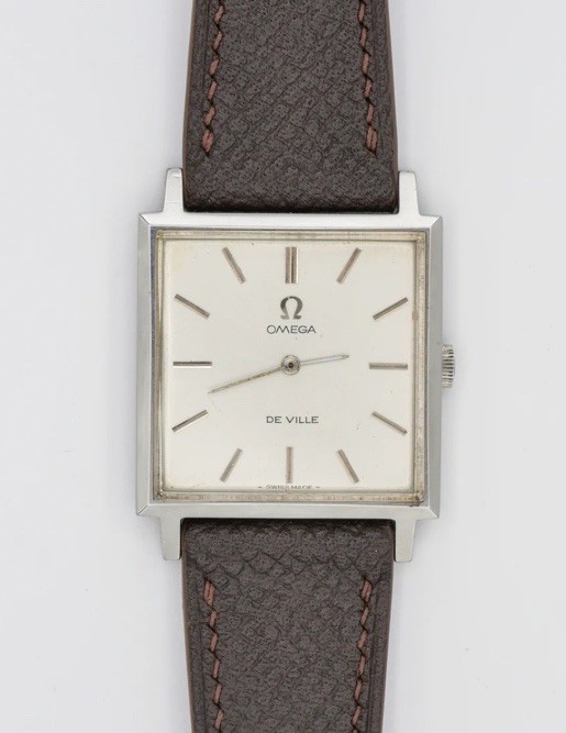 😍 SERVICED Vintage 1960s OMEGA DE VILLE Ref 111.024 Manual Cal 620 Steel Tank