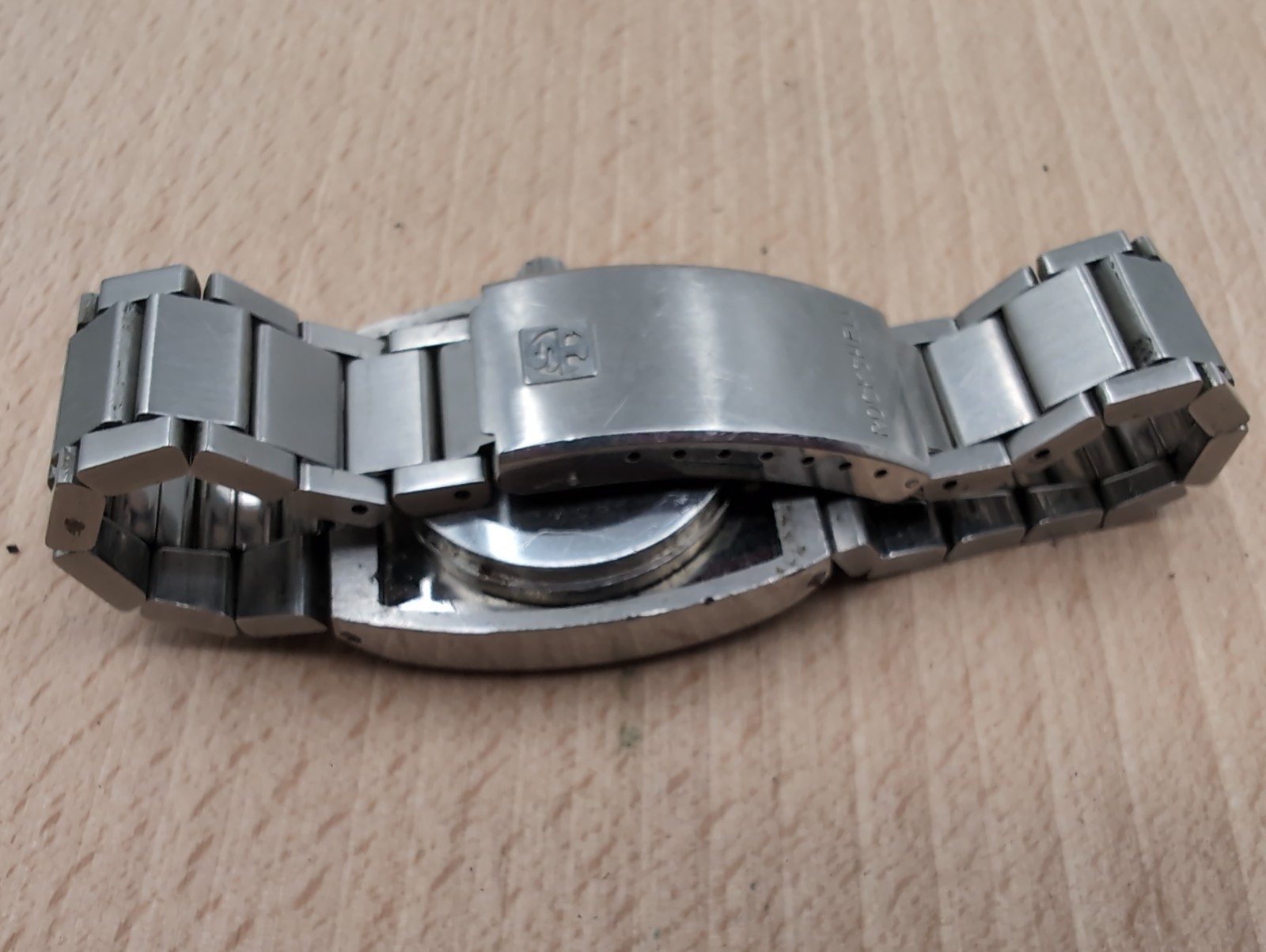 Vtg Roamer Rockshell Mark V Made For Seth Thomas Automatic Watch