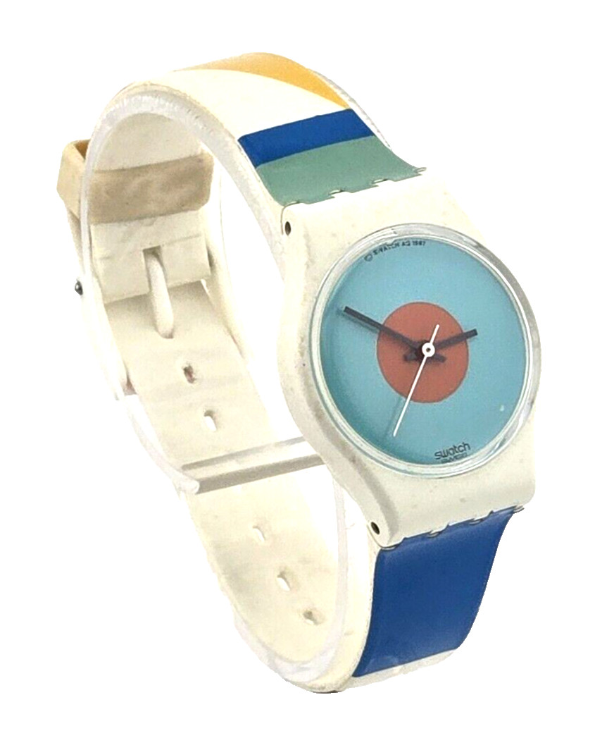 SWATCH Nab Light Womens Watch LW-118 Original Band 1987 (released 1988) NEW BATT