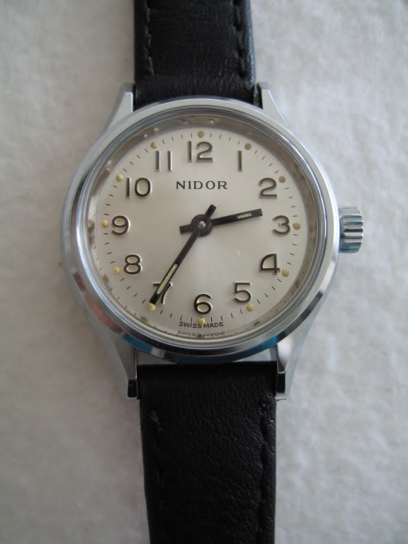 NOS CLASSIC VINTAGE CLASSIC NICE S. STEEL SWISS M. 1960