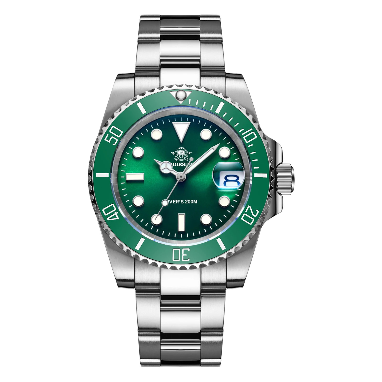 ADDIESDIVE Stainless Steel Watch Men’s European and American Business Leisure Qu