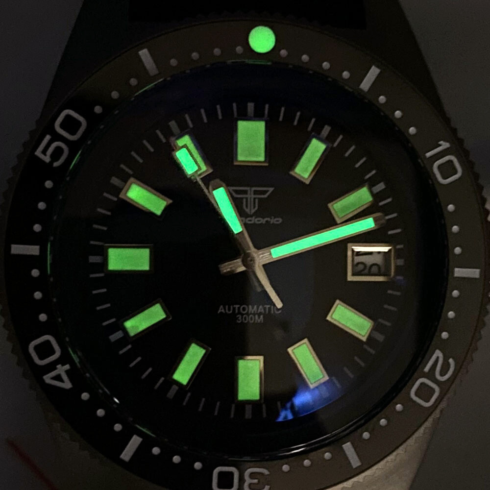 30ATM Titanium 41mm AR Domed Sapphire Japan NH35A PT5000 Automatic Men’s Watch