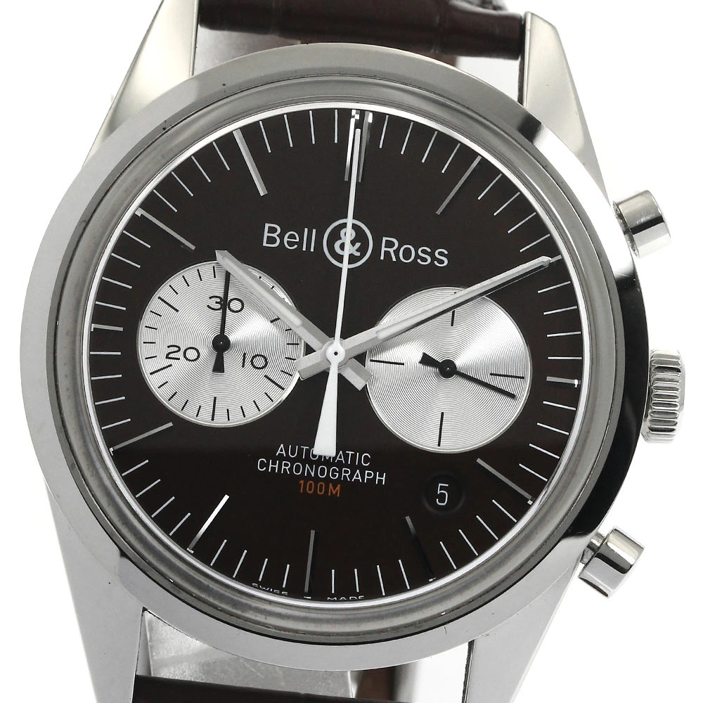 Bell & Ross BR126-94 Vintage Chronograph Automatic Men’s Watch From Japan