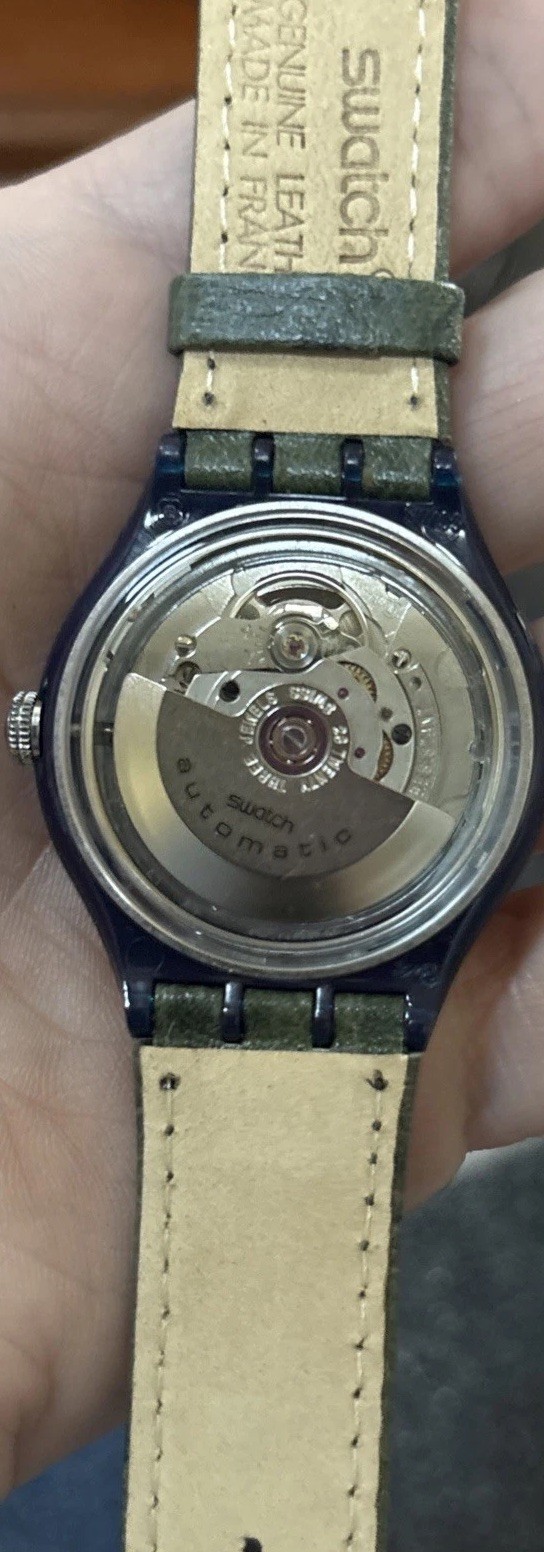 1996 Swatch Automatic – SAN102 – BARU – NOS ## RARE ##