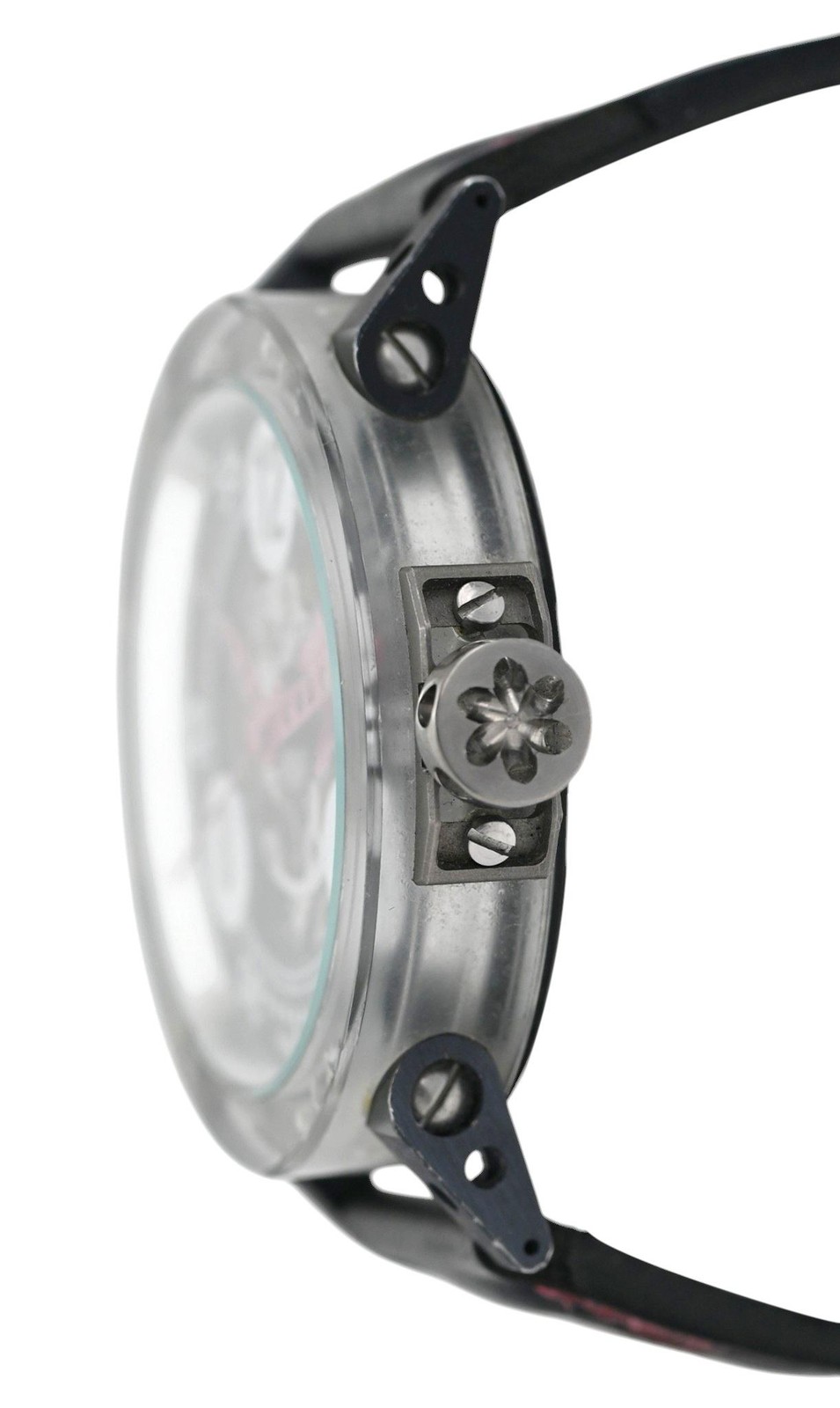 B.R.M Art Car V644SASQMK Skeleton Polycarbonate Aluminum 44MM Mens Automatic