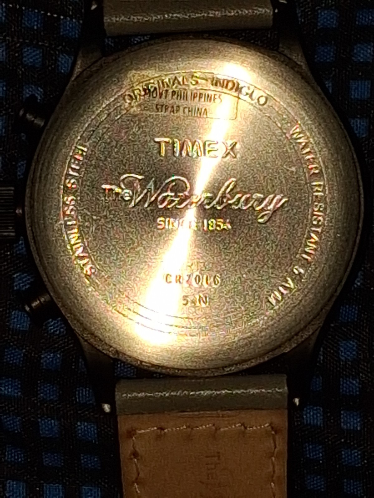 TIMEX TW2R13200 TODD SNYDER WATERBURY CHRONO GREY